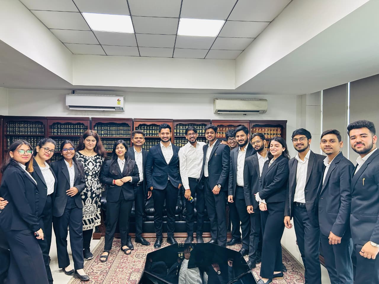 Lawyers team smiling